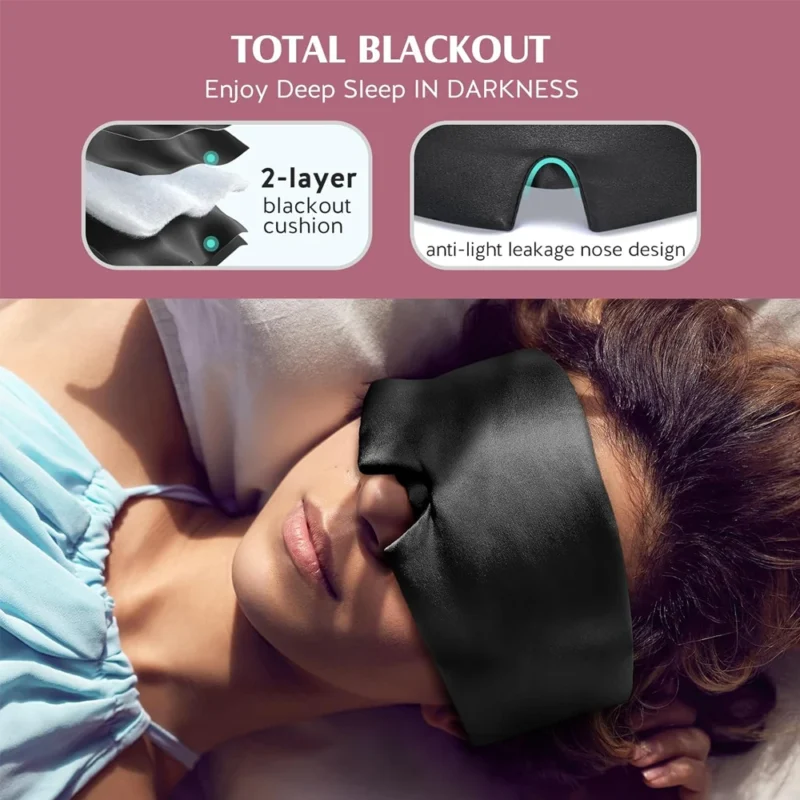 Le Masque De Sommeil V2 Bleu Clair – Image 4