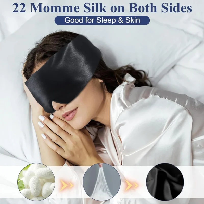 Le Masque De Sommeil V2 Bleu Clair – Image 7