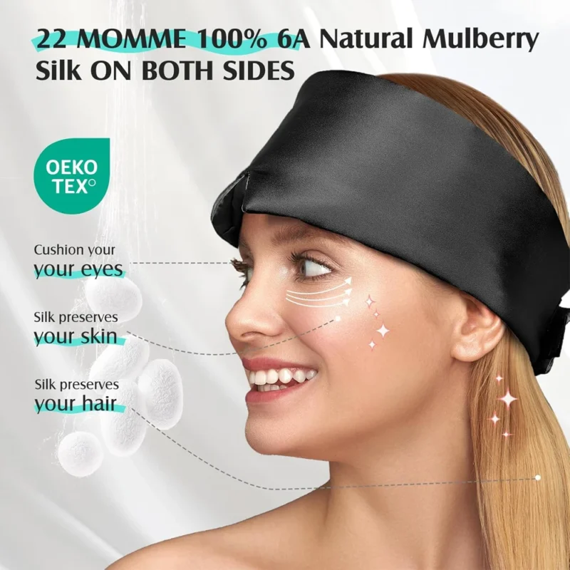 Le Masque De Sommeil V2 Bleu Clair – Image 3